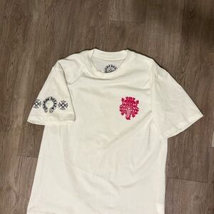 White Chrome Pink Sword Tee Shirt